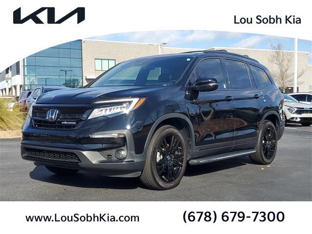 used 2022 Honda Pilot car, priced at $39,990