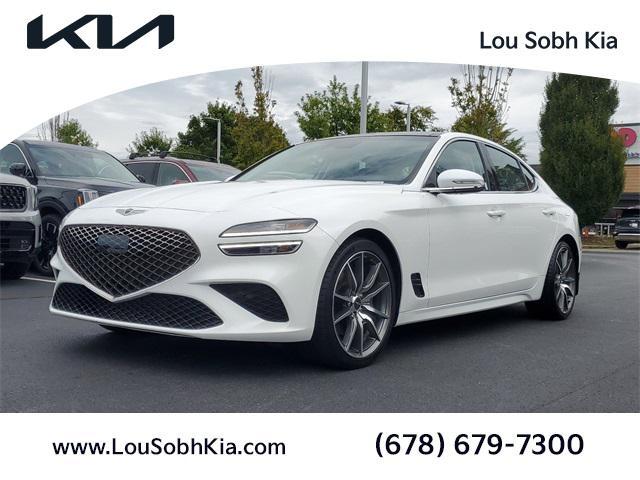 used 2022 Genesis G70 car, priced at $29,488