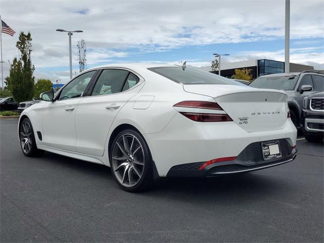 used 2022 Genesis G70 car, priced at $29,488