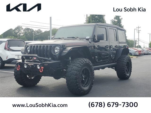 used 2022 Jeep Wrangler Unlimited car, priced at $36,990