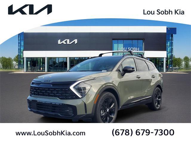 new 2025 Kia Sportage car, priced at $45,756