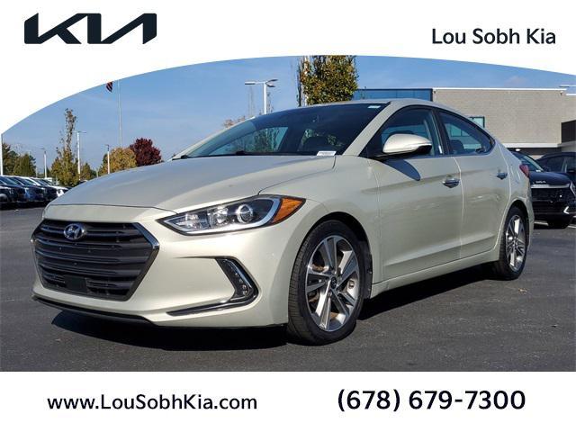 used 2017 Hyundai Elantra car, priced at $13,485