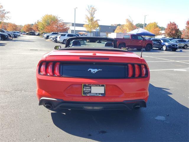 used 2019 Ford Mustang car, priced at $18,488