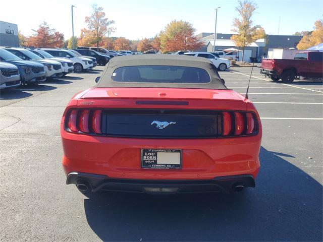 used 2019 Ford Mustang car, priced at $18,488