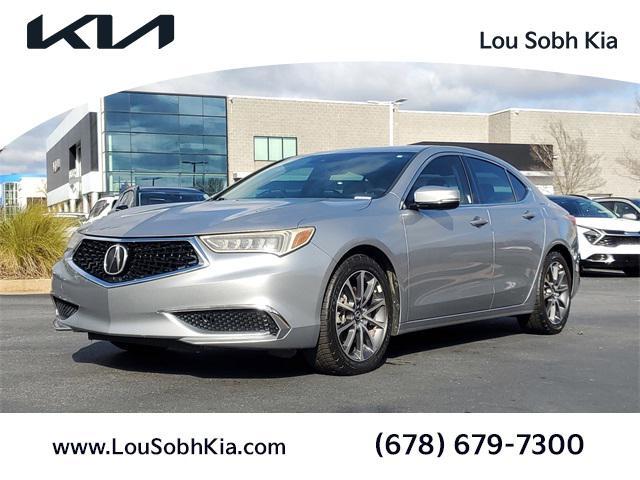 used 2018 Acura TLX car, priced at $17,490