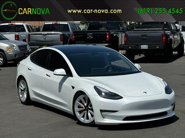 used 2021 Tesla Model 3 car, priced at $27,990