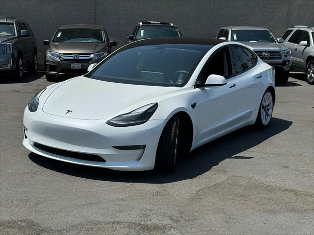 used 2021 Tesla Model 3 car, priced at $27,990