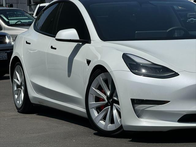 used 2021 Tesla Model 3 car, priced at $27,990