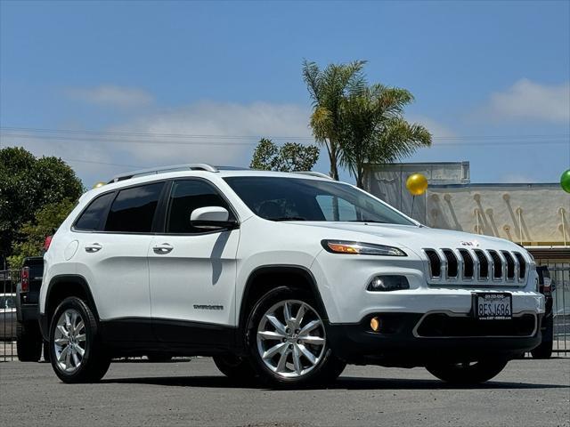 used 2017 Jeep Cherokee car, priced at $11,900