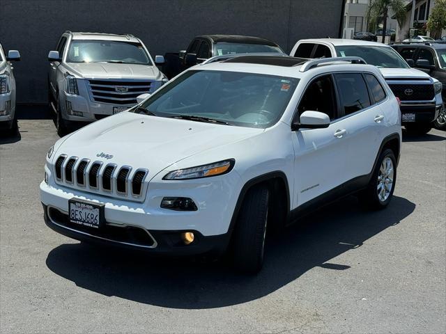 used 2017 Jeep Cherokee car, priced at $11,900