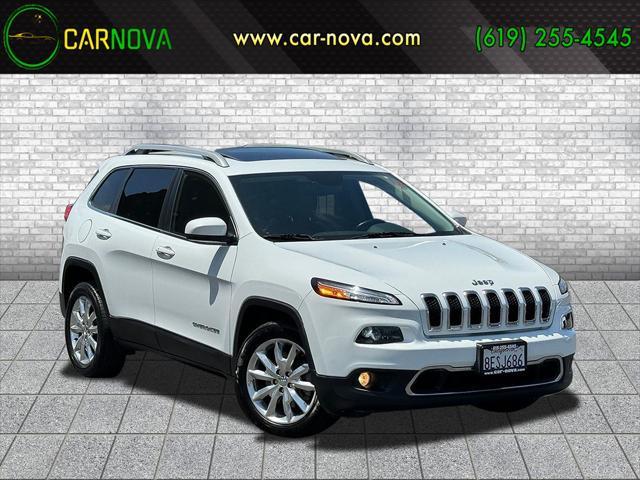 used 2017 Jeep Cherokee car, priced at $11,900