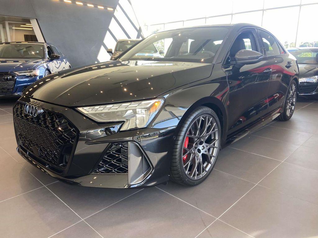 new 2025 Audi RS 3 car, priced at $77,340
