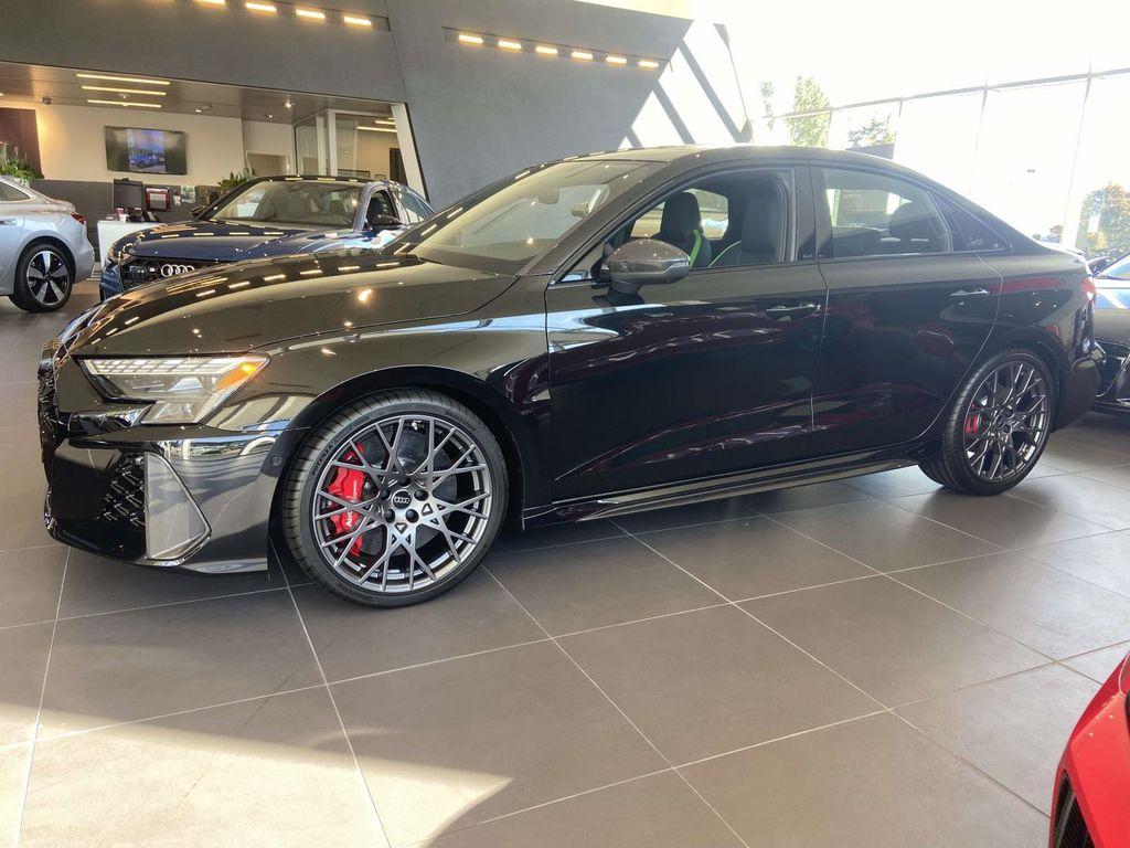 new 2025 Audi RS 3 car, priced at $77,340