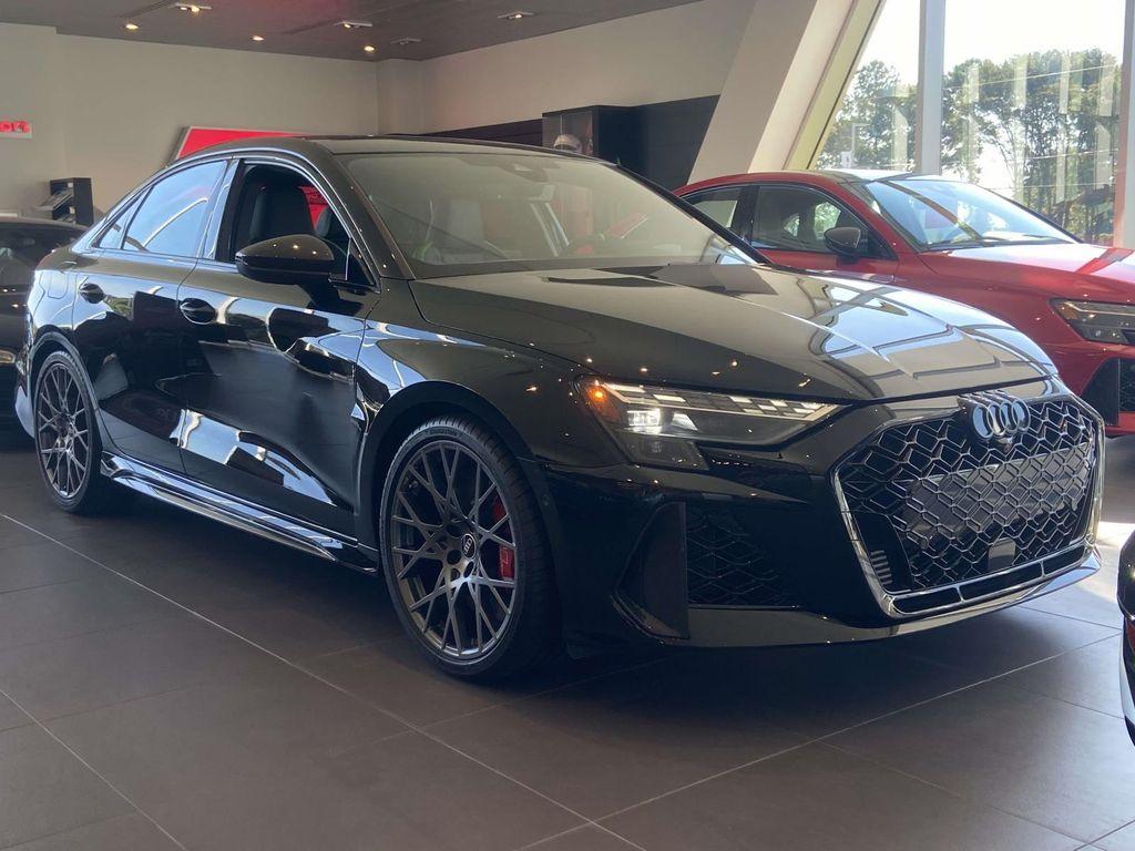 new 2025 Audi RS 3 car, priced at $77,340