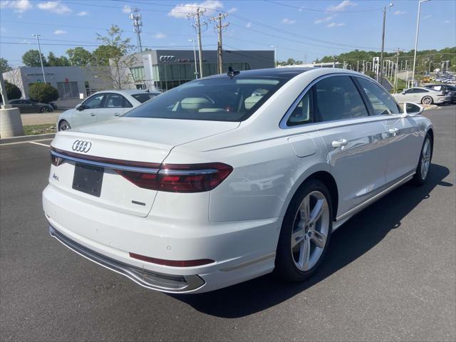 new 2025 Audi A8 car, priced at $100,545