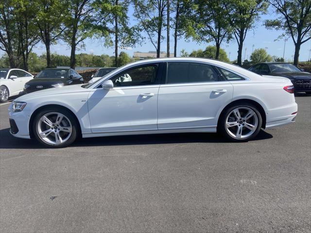 new 2025 Audi A8 car, priced at $100,545