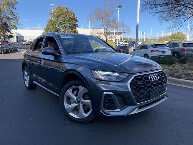 used 2022 Audi Q5 car, priced at $39,995