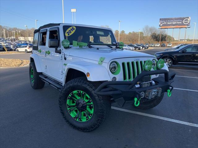 used 2016 Jeep Wrangler Unlimited car, priced at $18,499