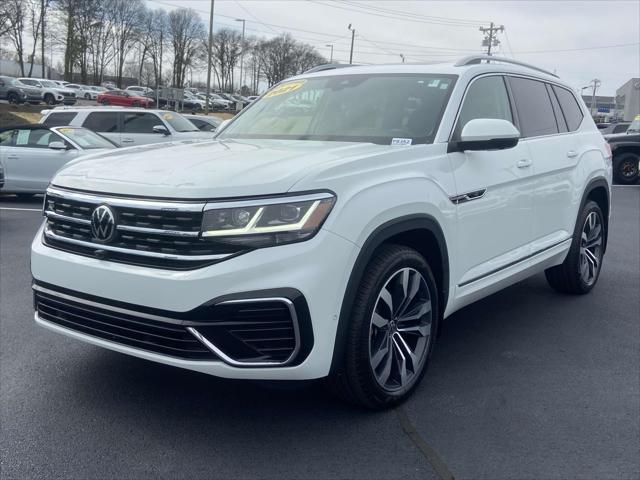 used 2021 Volkswagen Atlas car, priced at $36,999