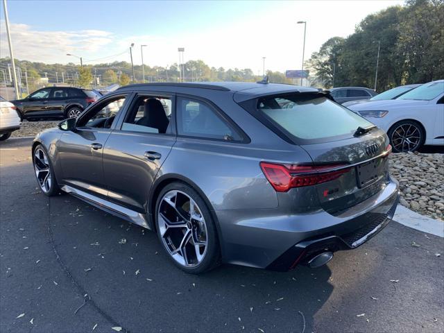 new 2025 Audi RS 6 Avant car, priced at $142,790