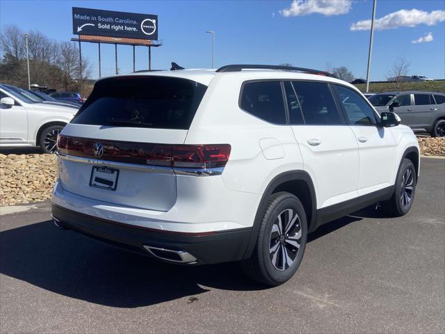 new 2025 Volkswagen Atlas car, priced at $40,220