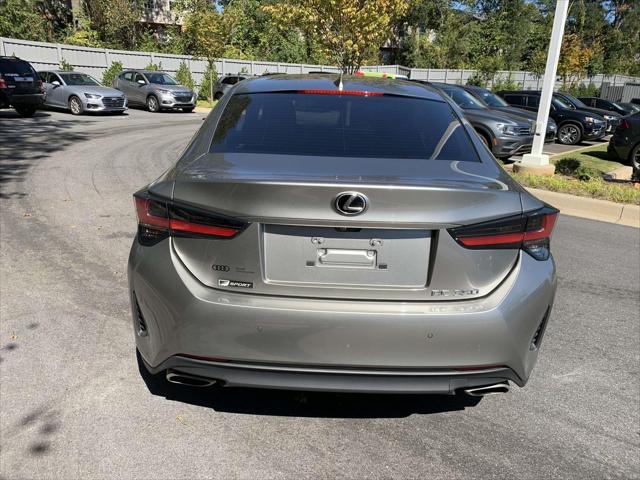 used 2020 Lexus RC 350 car, priced at $38,495