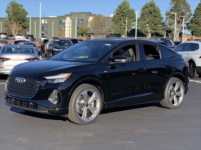 new 2025 Audi Q4 e-tron Sportback car, priced at $67,130