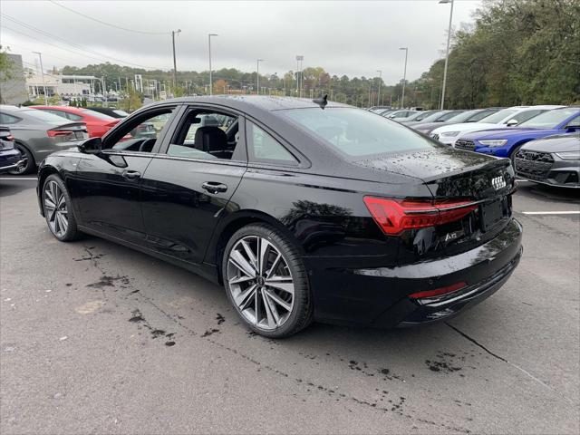 new 2025 Audi A6 car, priced at $78,945