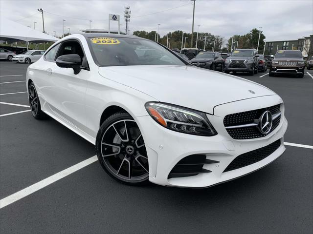 used 2022 Mercedes-Benz C-Class car, priced at $37,995