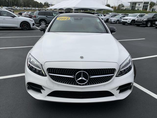 used 2022 Mercedes-Benz C-Class car, priced at $37,995