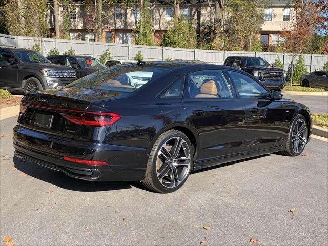 new 2025 Audi A8 car, priced at $103,875