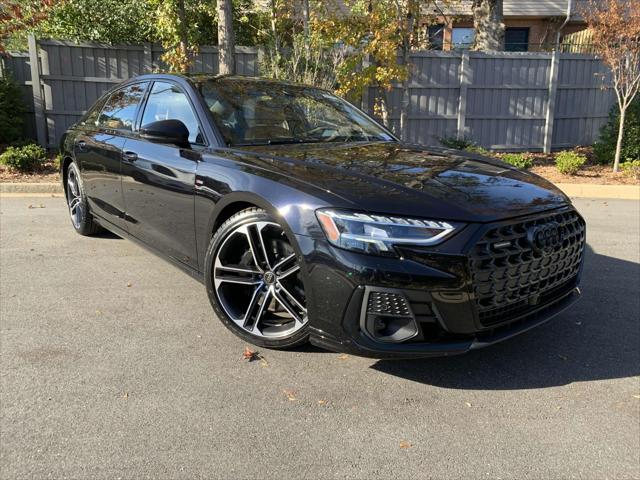 new 2025 Audi A8 car, priced at $103,875