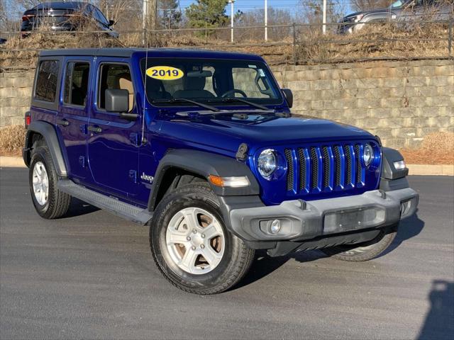 used 2019 Jeep Wrangler Unlimited car, priced at $27,499