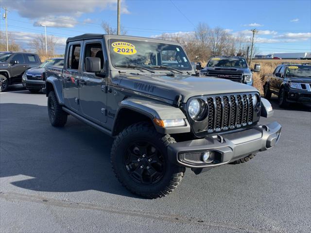 used 2021 Jeep Gladiator car, priced at $29,999