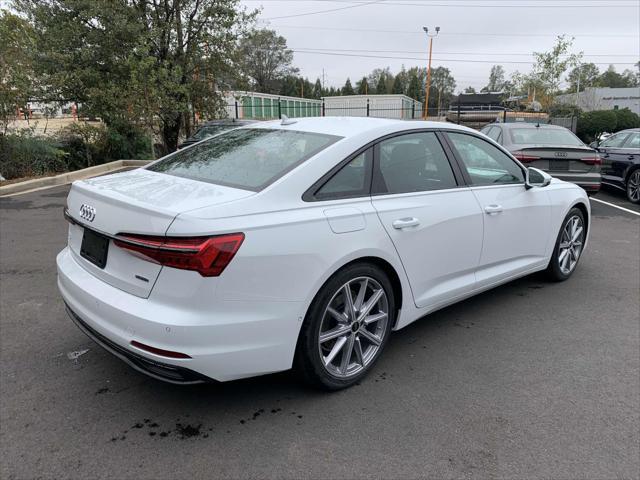 new 2025 Audi A6 car, priced at $63,015