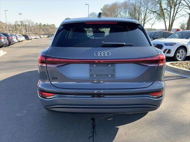 new 2025 Audi Q6 e-tron car, priced at $74,715