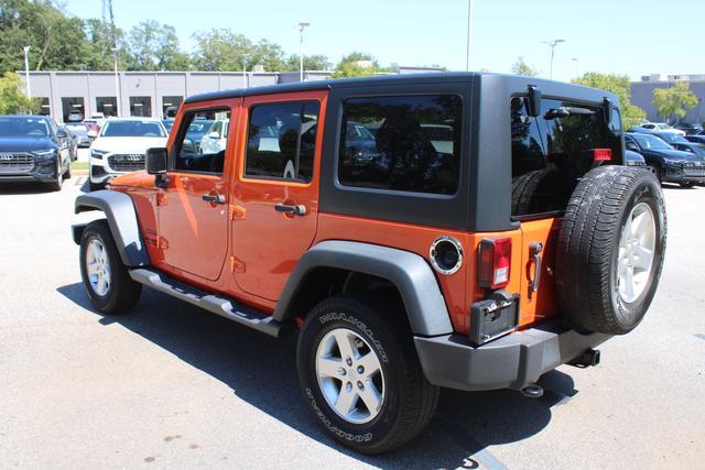 used 2015 Jeep Wrangler Unlimited car, priced at $18,499