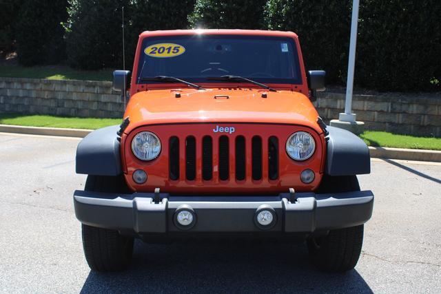 used 2015 Jeep Wrangler Unlimited car, priced at $18,499