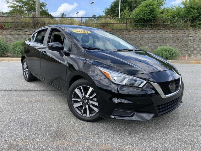 used 2021 Nissan Versa car, priced at $16,999