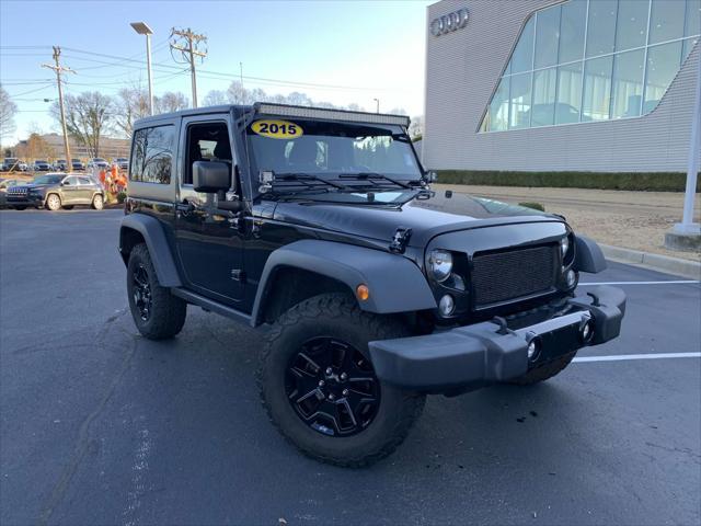 used 2015 Jeep Wrangler car, priced at $16,999