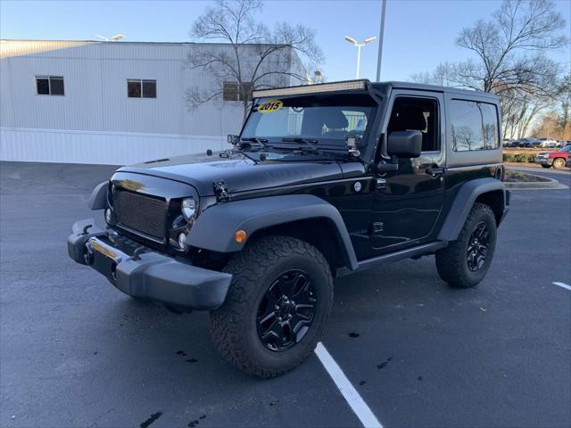 used 2015 Jeep Wrangler car, priced at $16,999