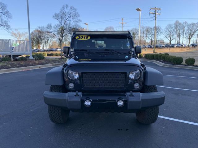 used 2015 Jeep Wrangler car, priced at $16,999