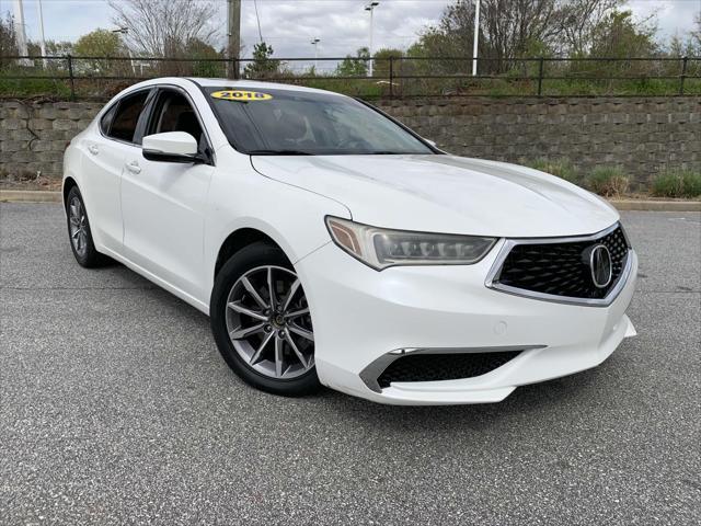 used 2018 Acura TLX car, priced at $17,999