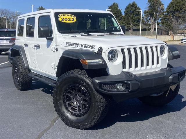 used 2022 Jeep Wrangler Unlimited car, priced at $41,995