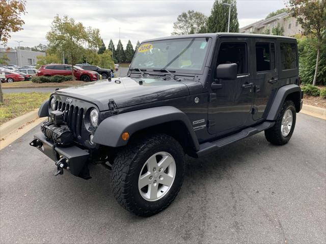 used 2018 Jeep Wrangler JK Unlimited car, priced at $20,995