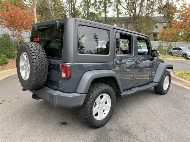 used 2018 Jeep Wrangler JK Unlimited car, priced at $20,995