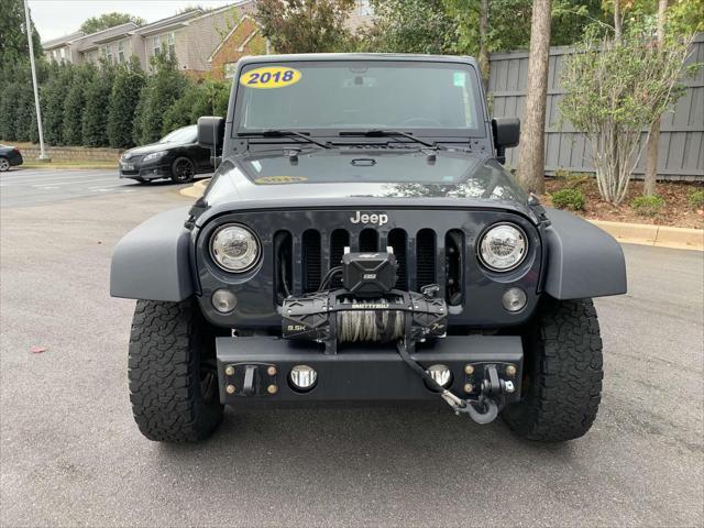 used 2018 Jeep Wrangler JK Unlimited car, priced at $20,995