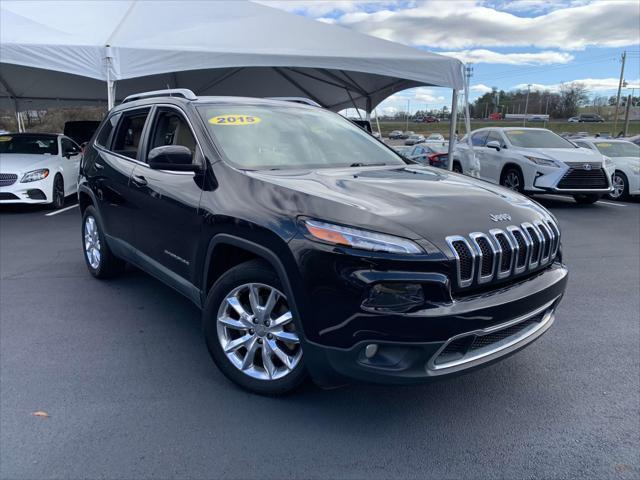 used 2015 Jeep Cherokee car, priced at $9,999