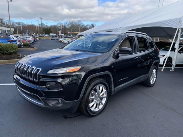 used 2015 Jeep Cherokee car, priced at $9,999