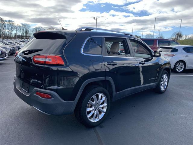 used 2015 Jeep Cherokee car, priced at $9,999